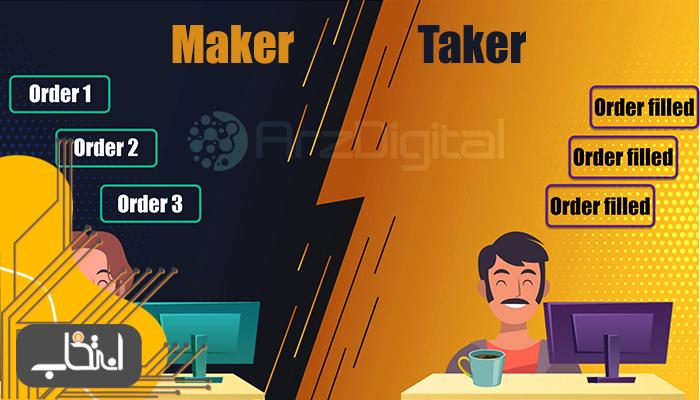 میکر (Maker) و تیکر (Taker) در بازار چه کسانی هستند؟