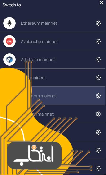 شبکه های پشتیبانی شده در آموزش کار با Multichain