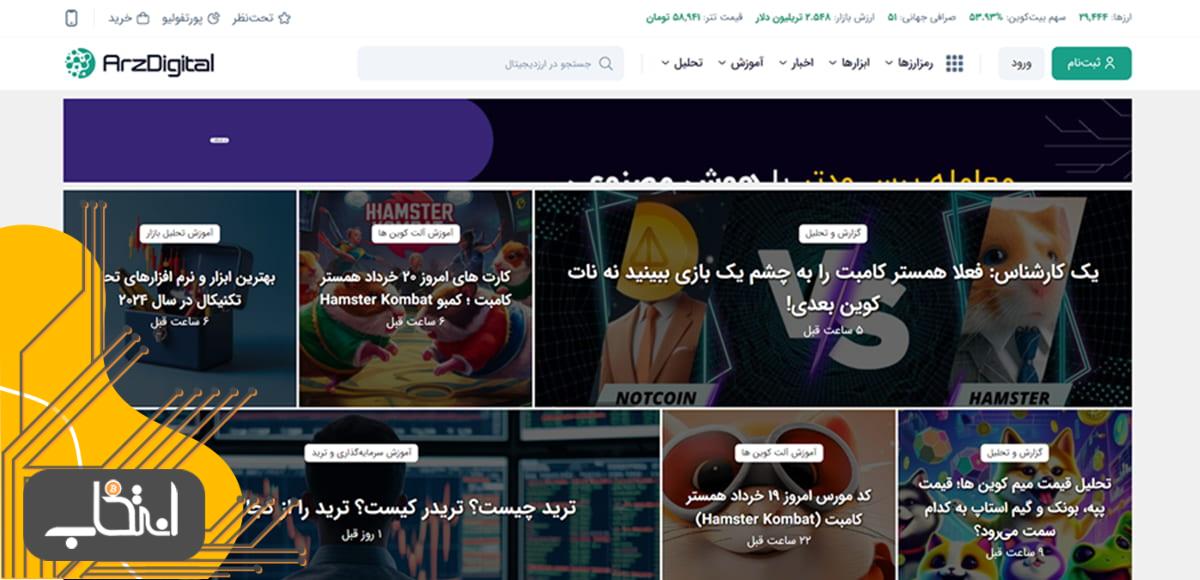 بهترین سایت آموزش ارز دیجیتال ایرانی و خارجی