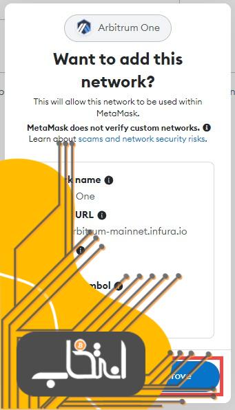 آموزش کامل افزودن شبکه به کیف پول متامسک
