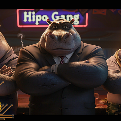 ایردراپ هیپو گنگ (Hippo Gang)