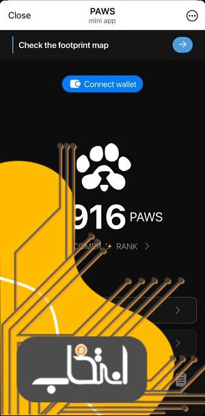 بخش Home ایردراپ PAWS